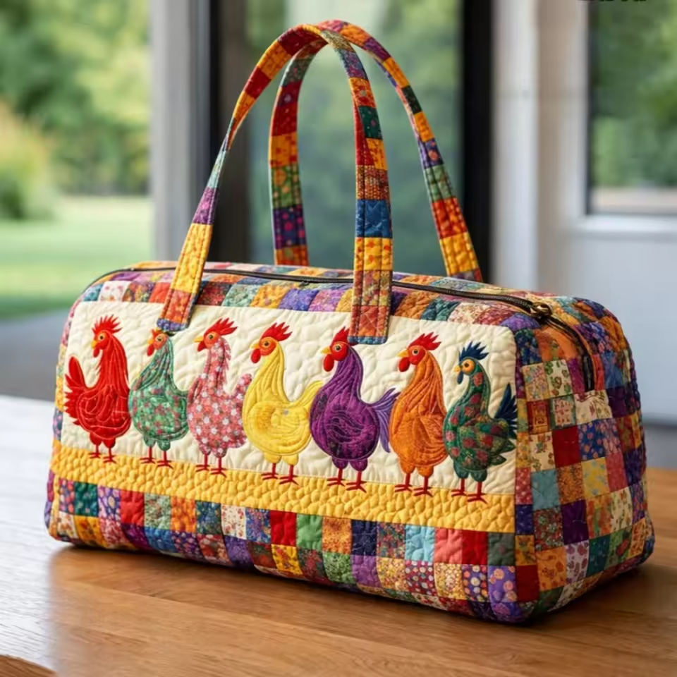 Elise – Gesteppte Reisetasche
